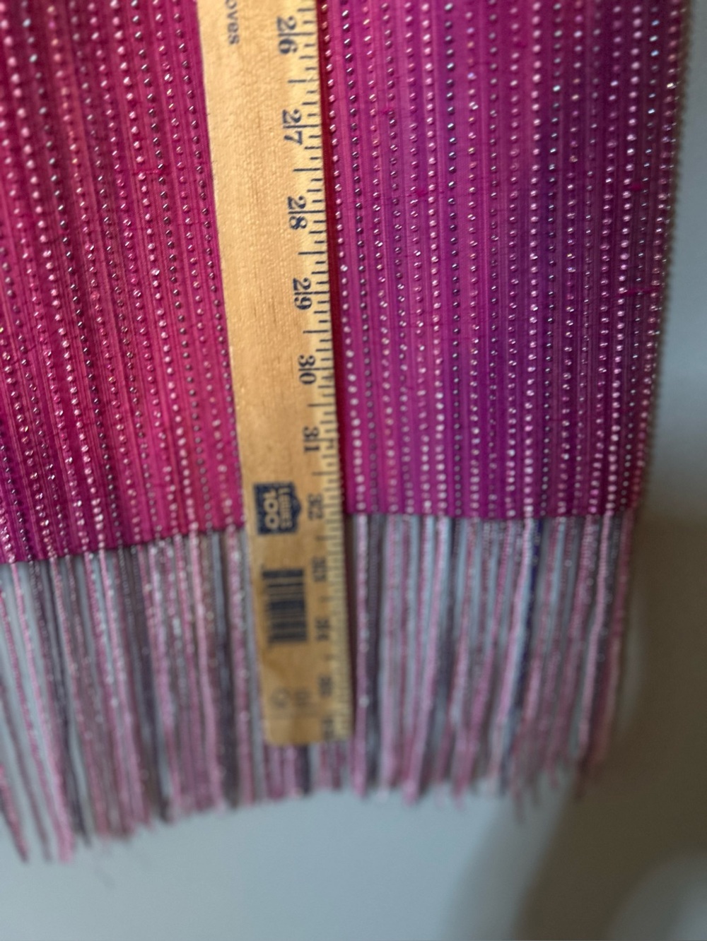 Muse silk skirt with fringe - Picture 11 of 15